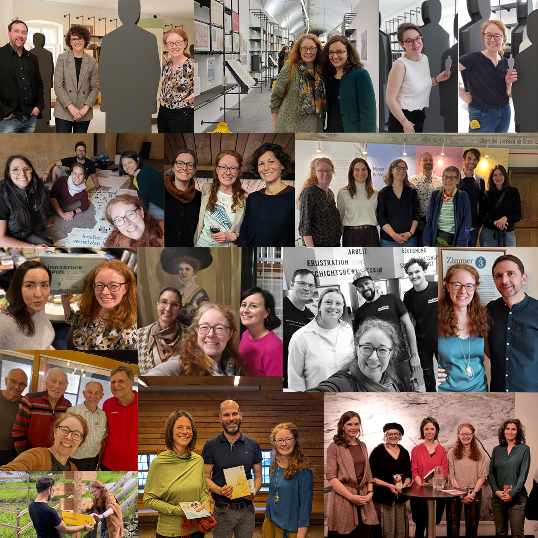 Collage aus 15 Fotos mit vielen Menschen